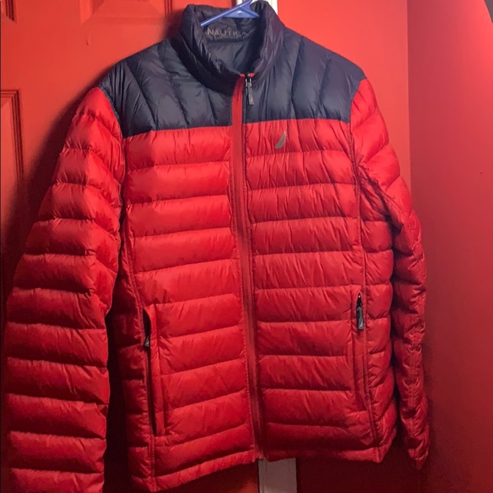 Nautica Reversible Bubble jacket
